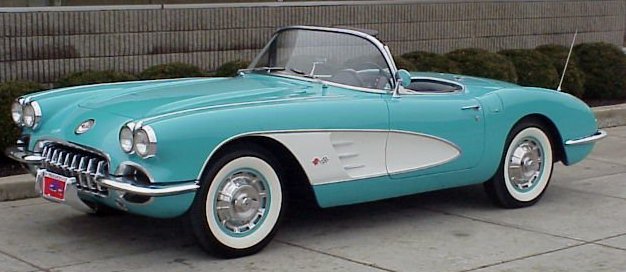 The 1960 Corvette was very similar to the 1959 model