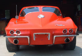 1963 Red Corvette Coupe