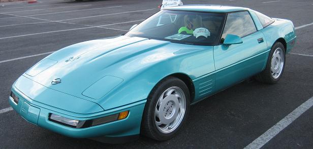 1991
        Turqoise Corvette Coupe