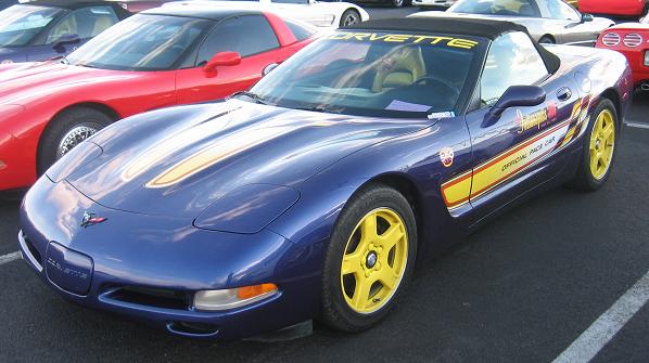 1998 Corvette Pace Car Convertible 1998 Indy 500 Corvette Pace Car The C5