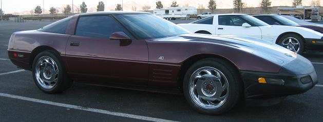 1993 Ruby Red Anniversary Coupe