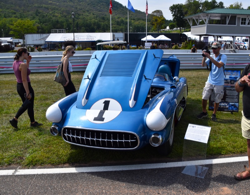 A 1956 Chevrolet Corvette SR-2 racer
